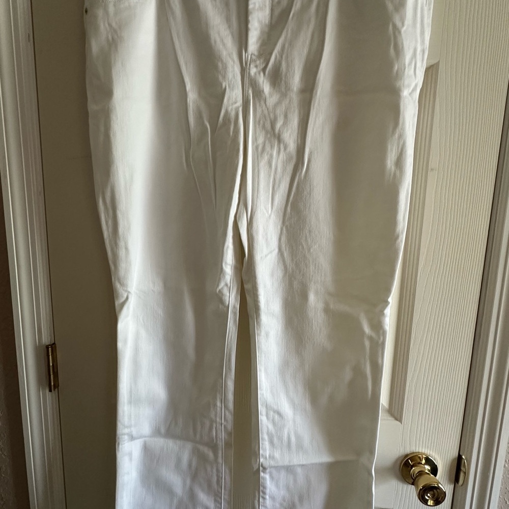 Chico's White Jeans (Chico Size 3R)